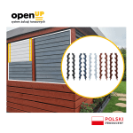 brackets for movable external blinds OpenUpSystem