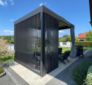 Lamele aluminiowe pionowe