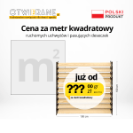 square metre of external blinds