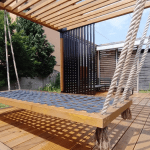 ready-made terrace pergola