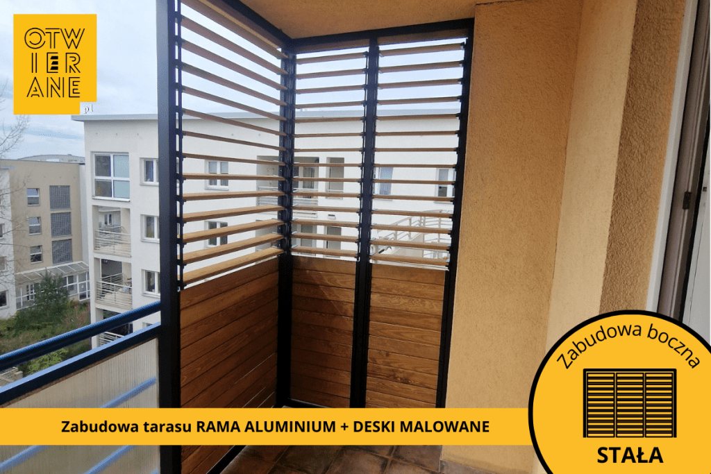 Balcony cladding Ursynów