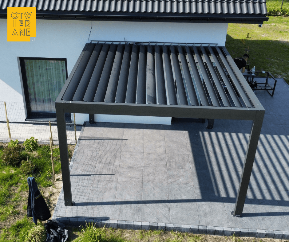 Pergola aluminiowa 380 x 360
