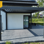 Aluminium pergola 380 x 360