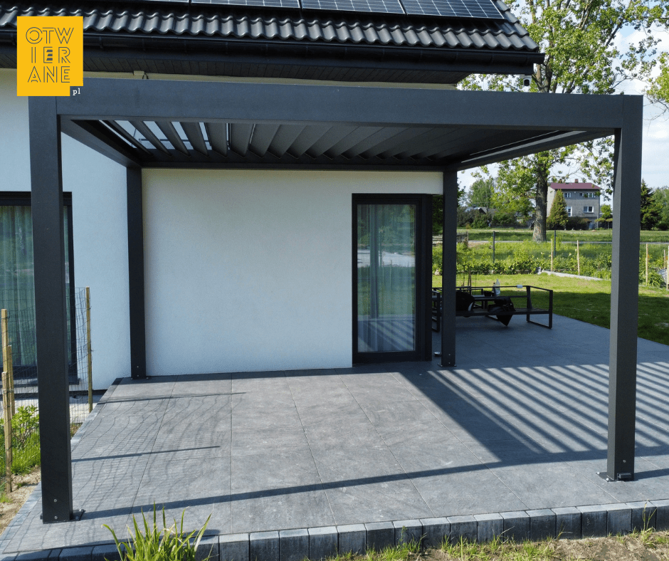 Pergola aluminiowa 380 x 360