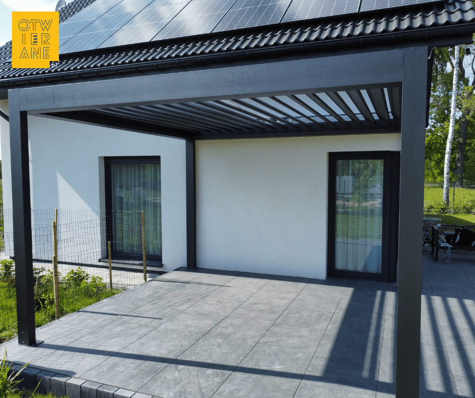 Pergola aluminiowa 380 x 360