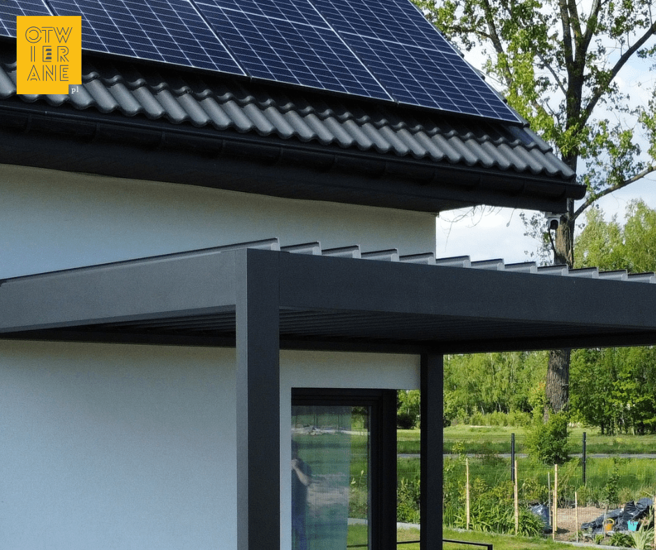 Pergola aluminiowa 380 x 360