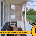 Zabudowa balkonu drewniana Olsztyn