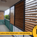 Balcony cladding Ząbki