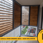 Balcony cladding Ząbki