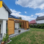 Pergola drewniana 390 x 660 cm