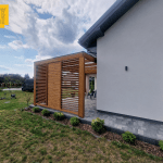 Pergola drewniana 390 x 660 cm