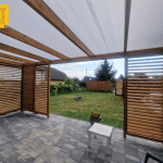 Pergola drewniana 390 x 660 cm