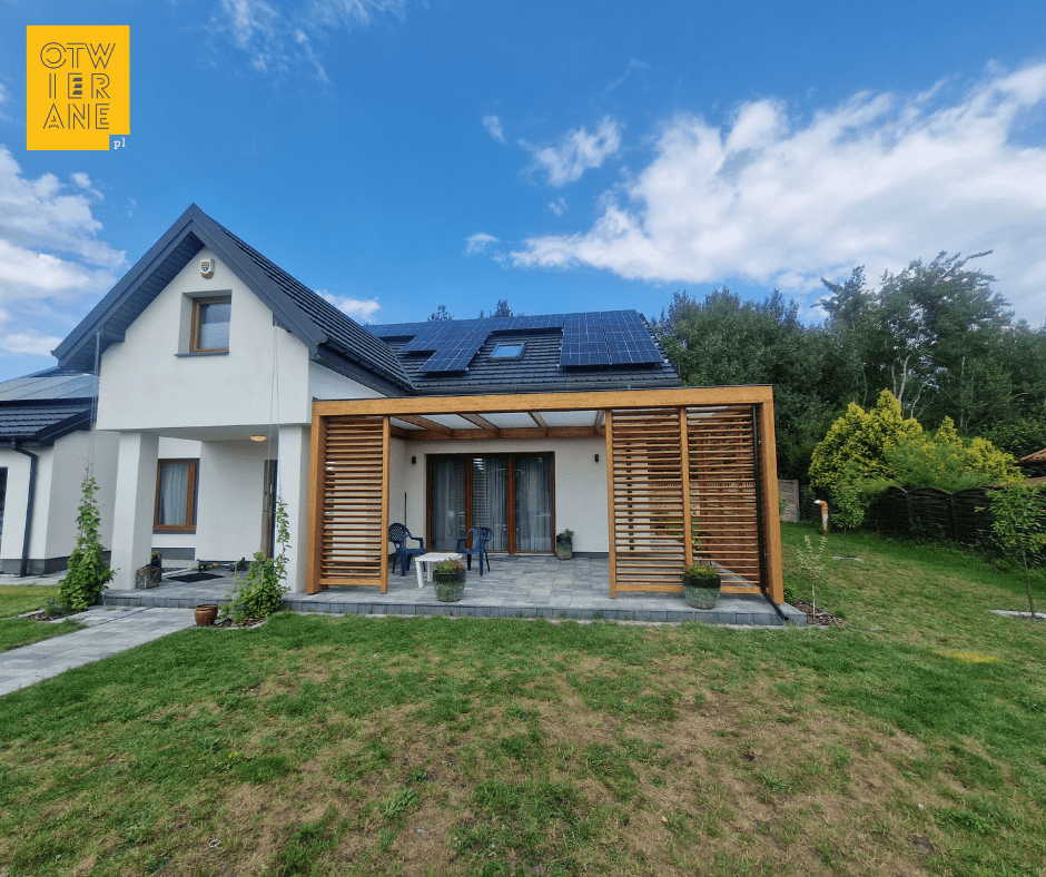 Pergola drewniana 390 x 660 cm