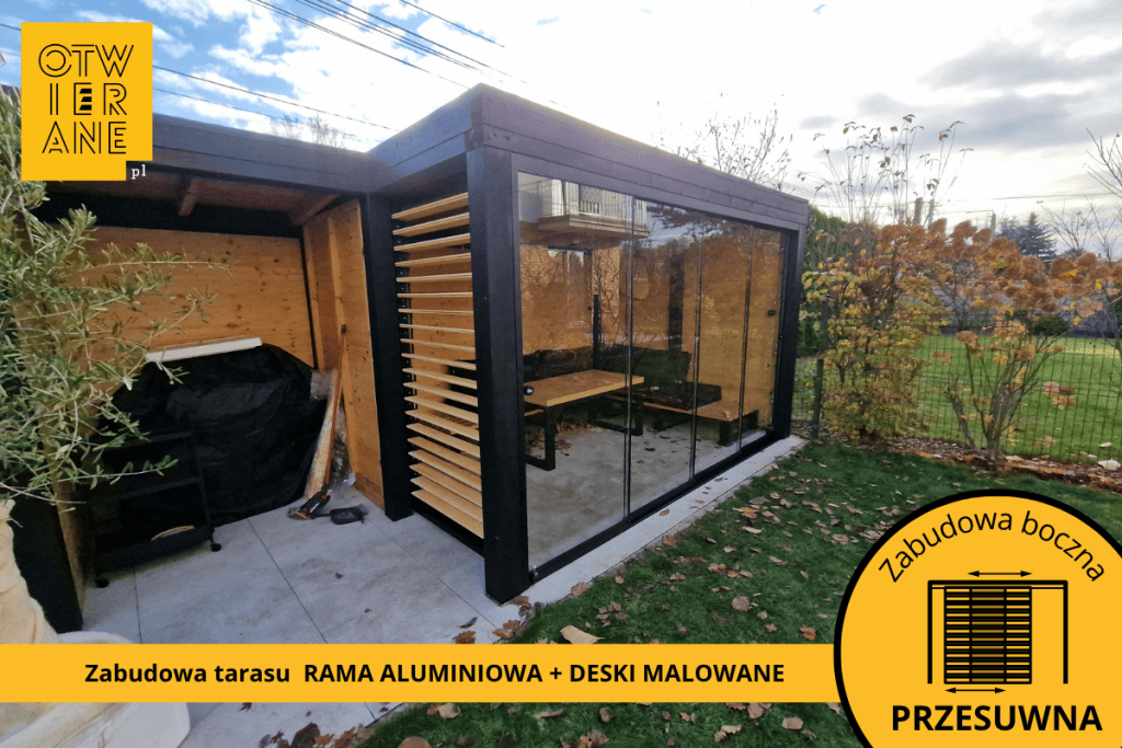 Zabudowa altany Kobyłka