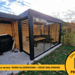 Zabudowa altany Kobyłka