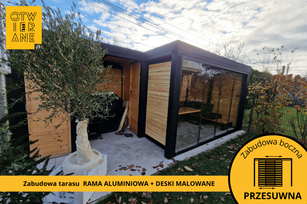 Zabudowa altany Kobyłka