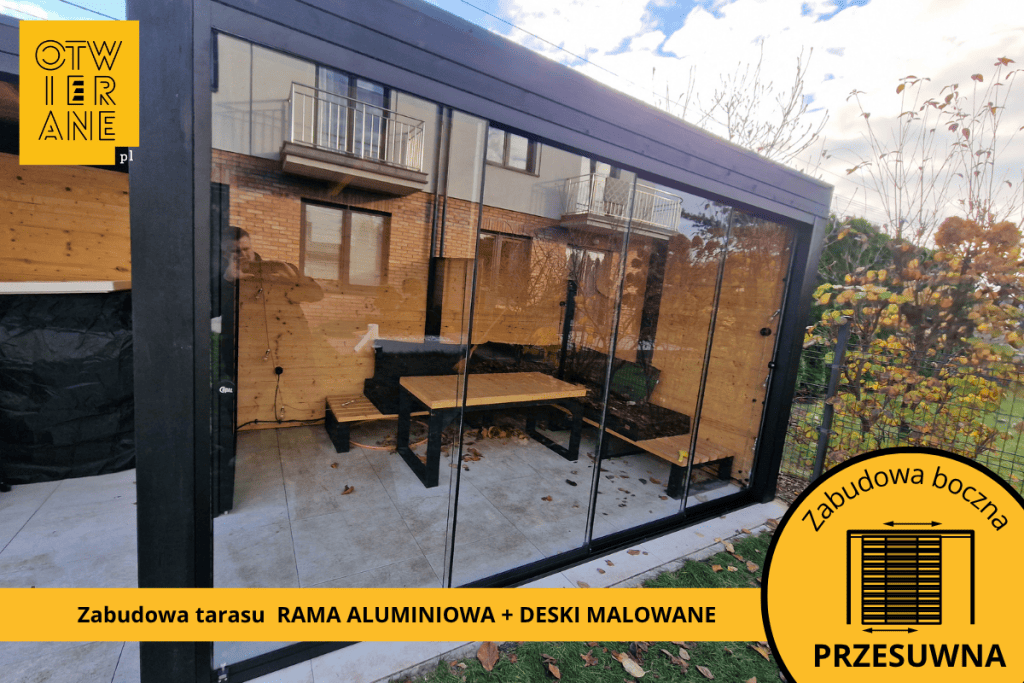 Zabudowa altany Kobyłka