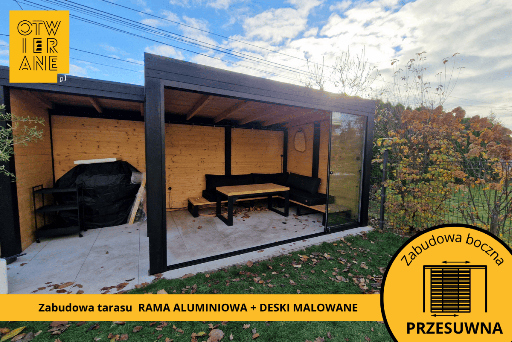 Zabudowa altany Kobyłka