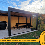 Zabudowa altany Kobyłka