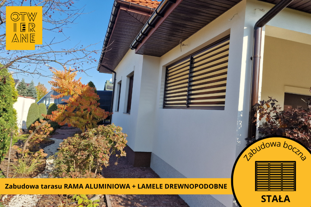 Zabudowa tarasu Lesznowola