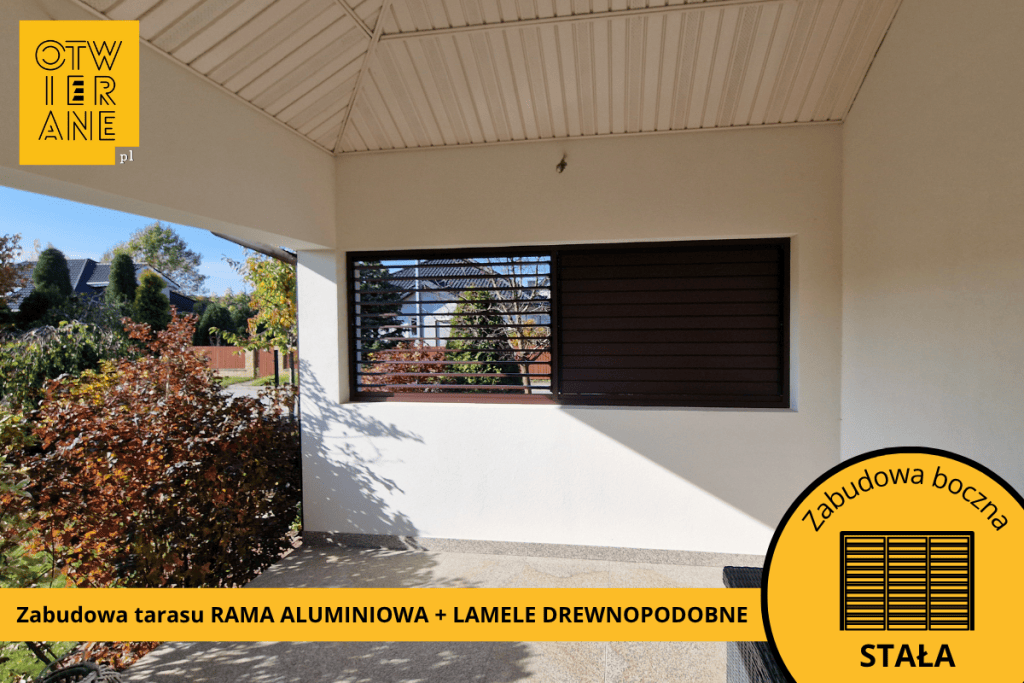 Zabudowa tarasu Lesznowola