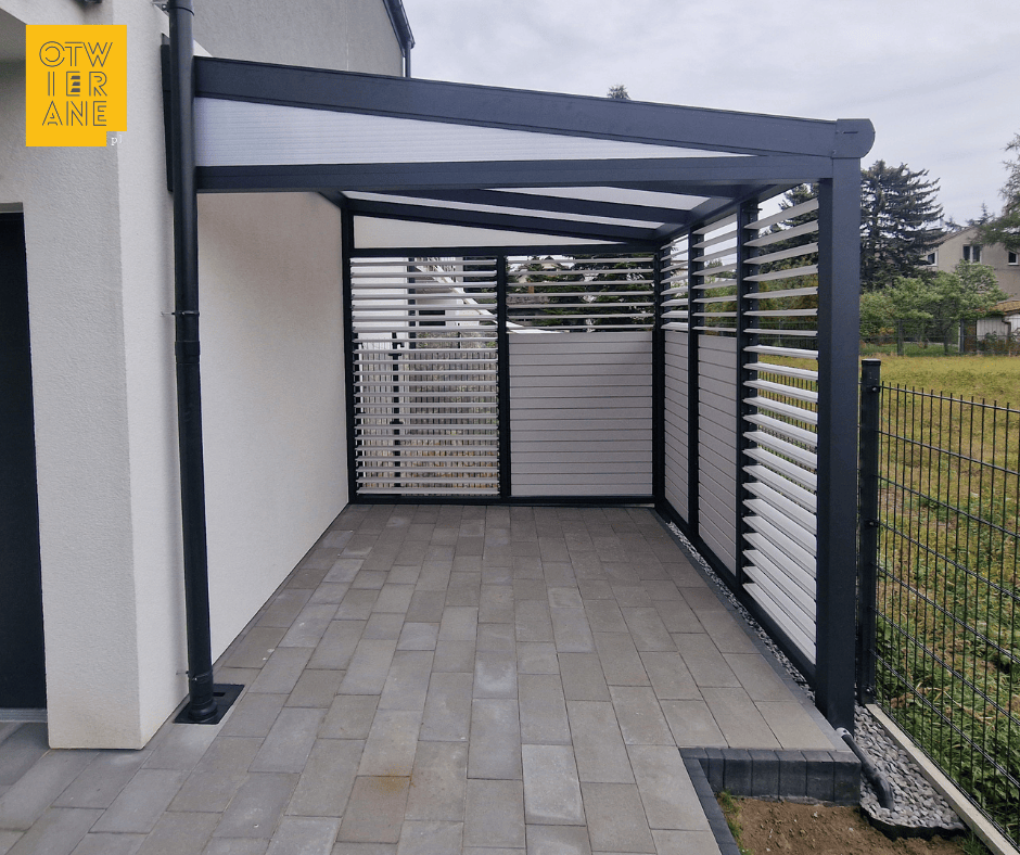 Zadaszenie aluminiowe 300 x 306 cm