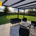 Zadaszenie aluminiowe 400 x 606 cm
