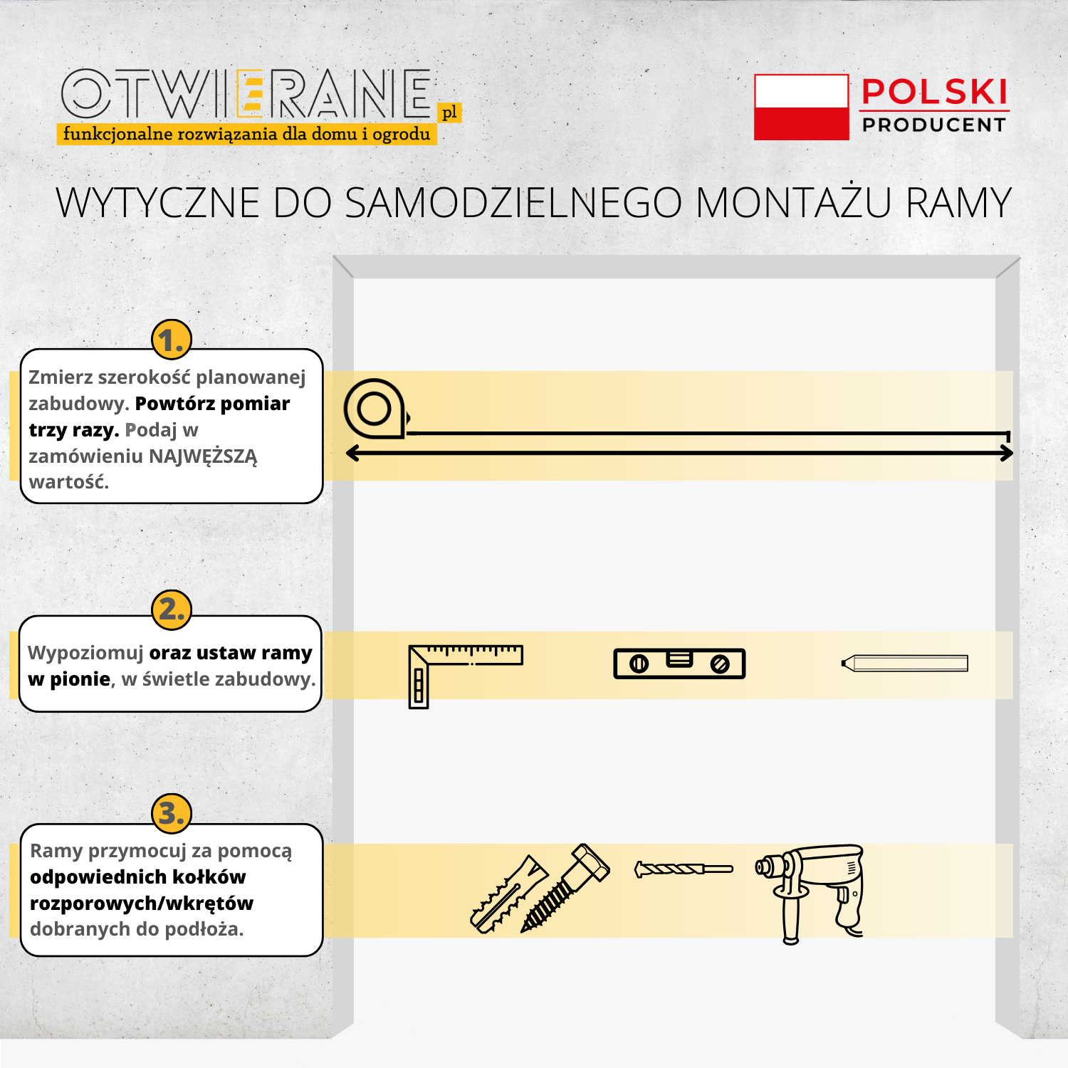 Przegroda aluminiowa z wypełnieniem z poliwęglanu