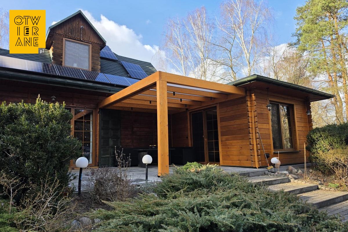 Pergola drewniana 350 cm x 500xm