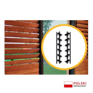 uchwyt do żaluzji tarasowych aluminium
