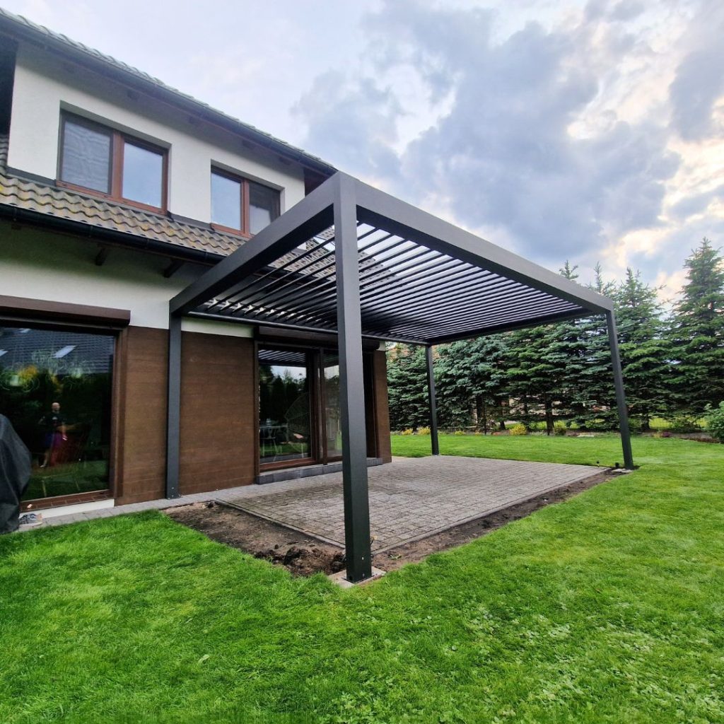 Pergola metalowa - pergola aluminiowa