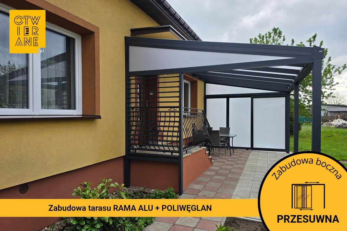 Zabudowa tarasu Lubowidz
