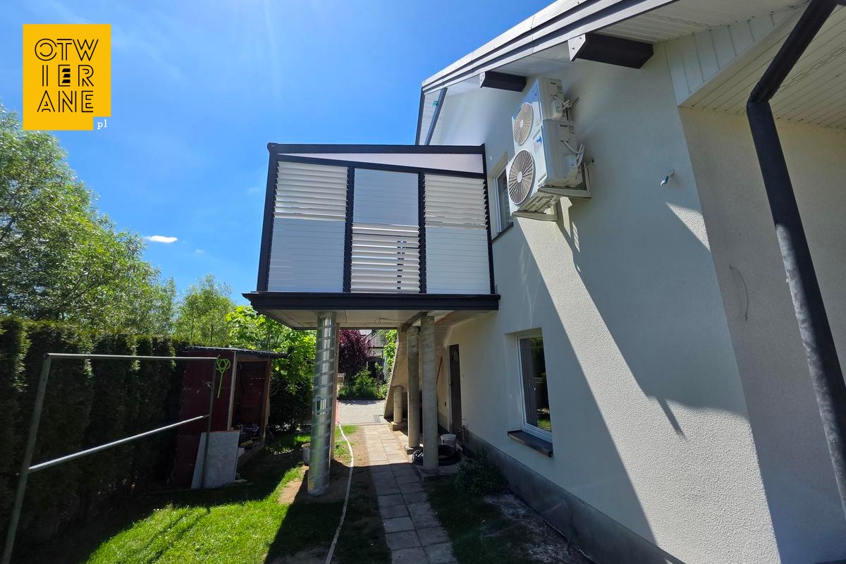 zadaszenie aluminiowe 365 x 332 Jasienica