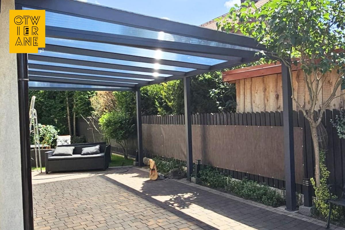 Zadaszenie aluminiowe 400 x 606 cm Kobyłka
